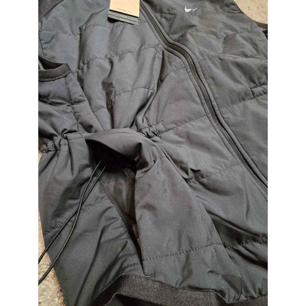 Nike Therma-FIT Womens Running Vest Black Quilted Puffer FB7537-010 Large NWT - Picture 5 of 8